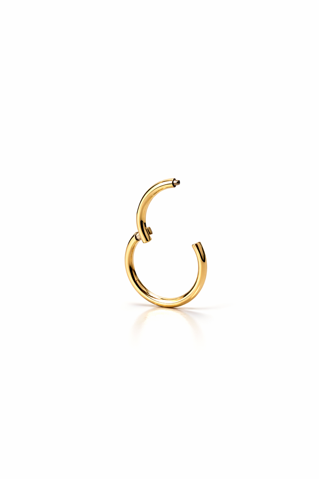 Argola Lisa Fina Nariz