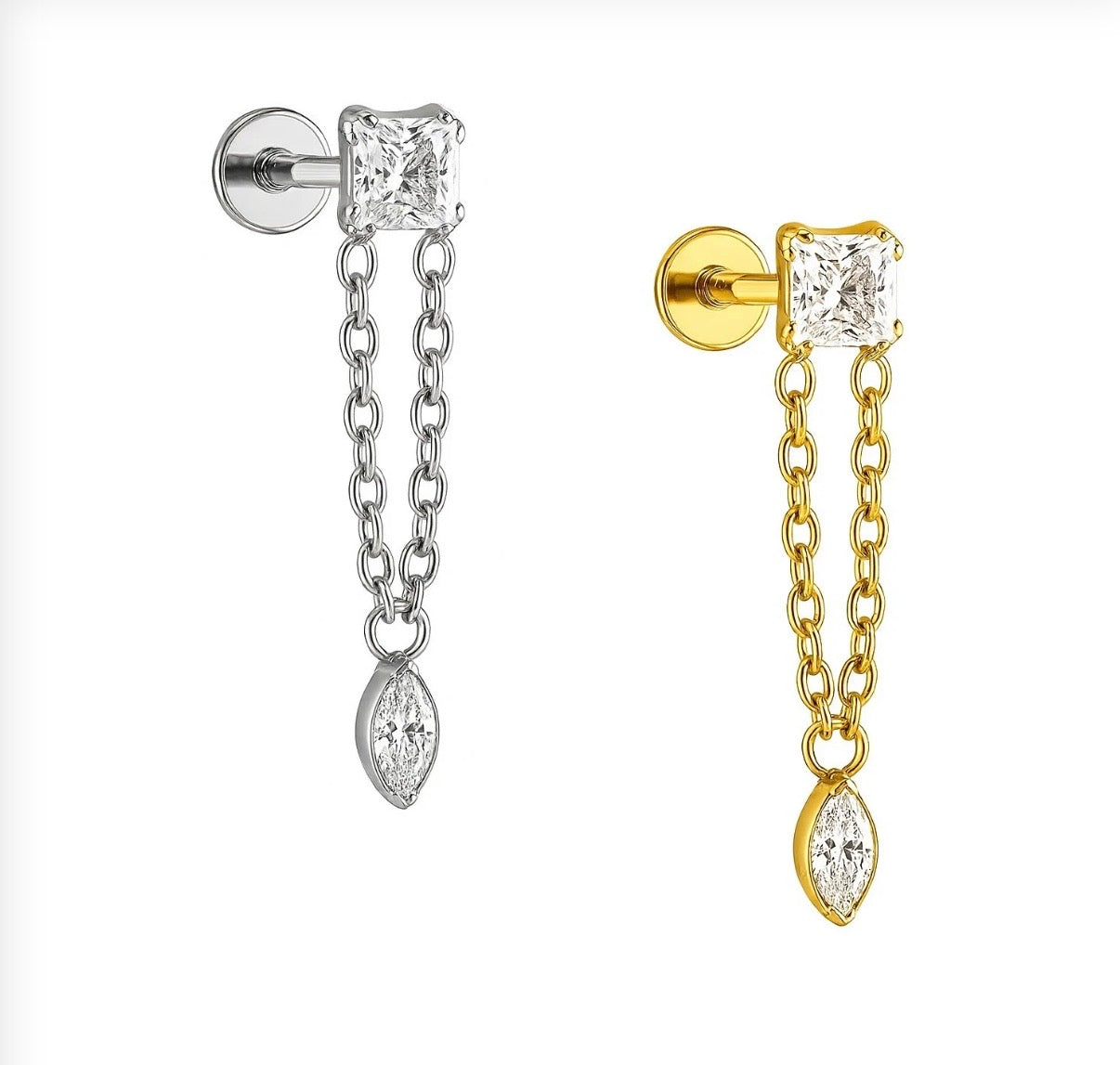 Labret Chain Pêndulo