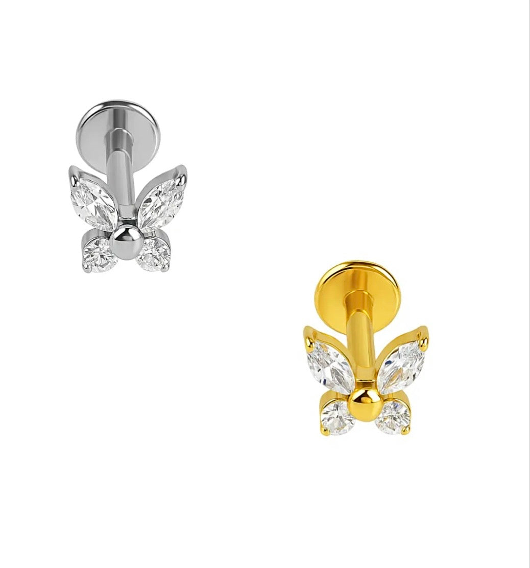 Labret Mini Borboleta