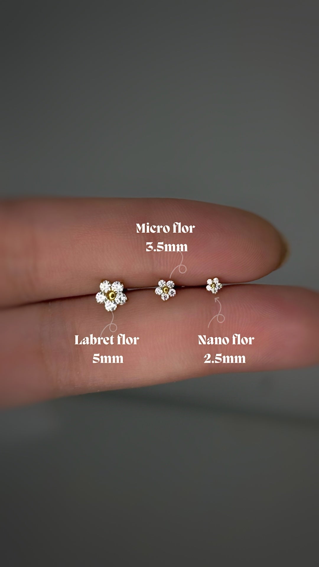 Labret micro flor