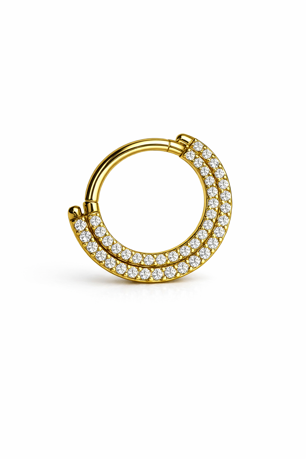 Argola Dupla Frontal