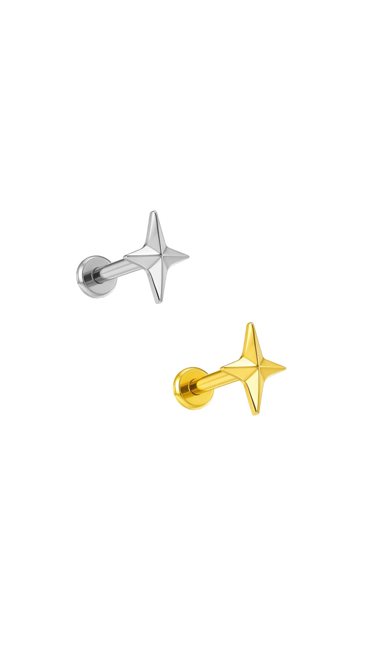 Labret Liso Estrela Polaris